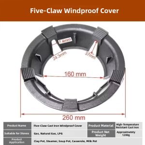 LIKE | Windproof Energy-saving Universal Gas Stove Hood
