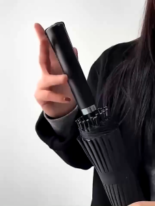 Ô Dù Cán Dài Cao Cấp 24 Nan Siêu Bền – Chống Gió Mạnh Cản Tia UV Tay Cầm Bọc Da Sang Trọng