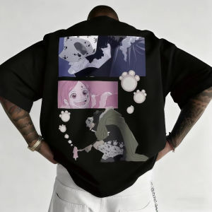 Bandai | One Piece Mens T-shirt Bartholomew Kuma Jewelry Bonney Anime Tee Summer Spring Boys Niche Short Sleeves Parent-child Outfits
