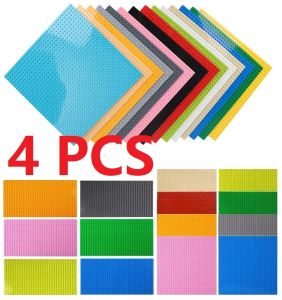 4Pcs Base Plates 32x32  Dots Classic BasePlates Blocks Plastic Building BricksAssembly Compatible Brand MOC Friends City