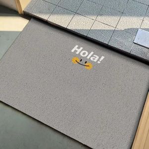 VIKAMA ¡Bienvenidos! Doormat Diatomaceous Earth Welcome Floor With Sunlight-activated Smiley Language Greetings Non-slip Doormat