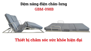 Đệm nâng điện lưng-chân GBM-098B