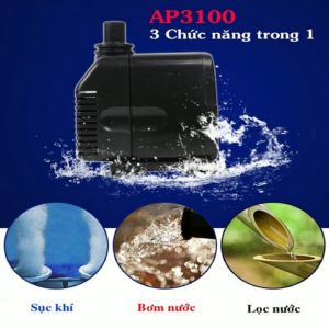 Máy bơm chìm thủy canh và hồ cá Lifetech AP 3100