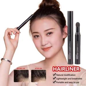 MLSMILE Waterproof Hairline Powder Pen 6 Colors To Cover Bald Spots Thinning Hair For Men Women Long Lasting Natural Makeup