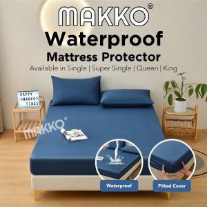 MAKKO High Quality Fitted Sheet Waterproof Mattress Protector