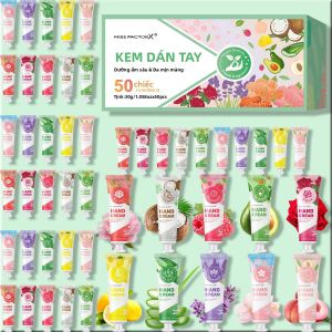 50 Cái/hộp 10 Hương Thơm Tay Bộ Kem Dưỡng Ẩm Di Động Nhỏ Gọn Cao Cấp Quà Tặng Cho Đảng Tập Hợp Phân Phối