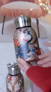 Bình Giữ Nhiệt Nhiều Hoạ Tiết Chất Liệu Inox 316 Sang Trọng Bền ĐẹpCó Quai Xách  ✅ Freeship ✅