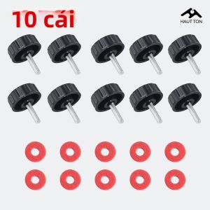 Bộ 10 Nắp Đậy Cần Câu Xoay HAUT TON Kèm Gioăng Kín Nắp Đậy Ốc Vít Phụ Kiện Câu Cá Tự Chế Độ Chế Đa Năng