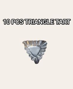 10 PCS Tart Molder Boat Square Triangle Round Miniature Tart
