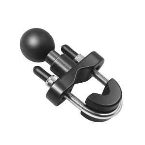 1 inch Ball Head Mount Adapter U-Bolt Motorcycle Handlebar Bike Rail Rod Bracket for GoPro insta360 x3 Action Camera Mounts