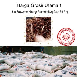 Intan Flora Tani-Media tanam andam satu sak sudah fermentasi siap pakai (3kg)
