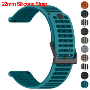 22mm Silicone Strap For Suunto RACE / Vertical Watch Band For Suunto 5 / 9 Peak Pro Wristband Bracelet Replacement Accessories
