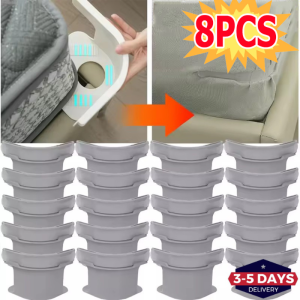 8PCS Invisible Sheet Holders / Heavy Duty Bedsheet Cover Fixed Clips / Quilt Fixing Tool / Anti-Shift Fastener Sofa Cover Non-Slip Clips Bedroom Storage