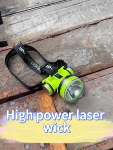 Outdoor Diving Headlight Rechargeable Professional Led Flashlight Waterproof Fishing Headlamp Flashlight