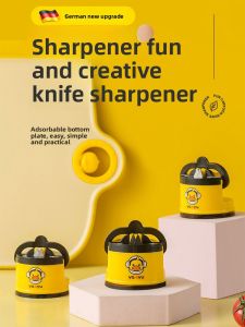 MONLEYTA | Mini Quick Sharpening Duck Germany Style Kitchen Tool Tungsten Steel Knife Sharpener Home Use Efficient Sharpener Device