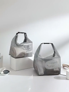 Dry Bag with Lock Large Capacity Waterproof Shower Bag Portable Storage Handbag Lightweight with Storage Bag-COZII