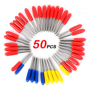 50Pcs 30/45/60 Degrees Replacement Blades For Roland Cricut Plotter Blade Knife Cutter Blades For Power Tools Cutting Plotter