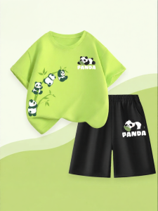 JS | Summer Sporty Cotton Boys Set Thin Lightweight Stylish