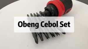 JLD Obeng CRV cebol set 13in1 obeng mini bolak balik Obeng Magnet Obeng Rechat Dua Aeah buntek