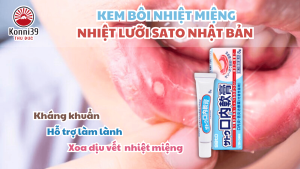 KEM HỖ TRỢ NHIỆT MIỆNGNHIỆT LƯỠI SATO NHẬT BẢN (TUÝP 8GR)