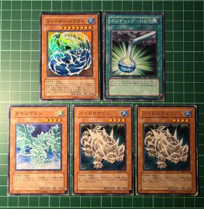 YUGIOH Japanese EEN-JP015 EEN-JP043 EEN-JP014 EEN-JP013 水龙 Water Dragon 1SET (SR) (N) 70%60%70%60%40%