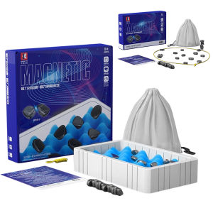 MOJOYCE Kids and Adults Wooden Checkers Game Bright Colorful Pieces with Smooth Finish for Family Fun and Brain Exercise