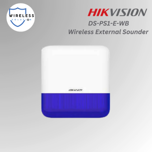 Hikvision AX PRO High-Quality Wireless External Sounder for Vehicle Security Alarm System