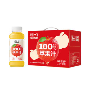 LIGHT UPPER | 100% Juice 0 Fat Apple Drink 220ml*10 Bottles