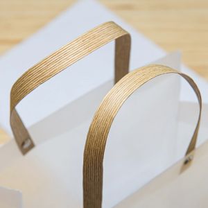 10PCS Clear Tote Waterproof Bag PVC Transparent Shopping Bag Boutique Handbag Gift Tote Bag