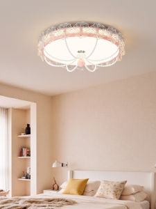 OUCHAO | French Luxe Crystal Princess Room Full Spectrum Eye-Care Ceiling Light