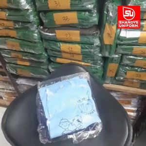 Setelan Seragam Olahraga TK KB Al Azhar Lengan Pendek - Shandys Uniform