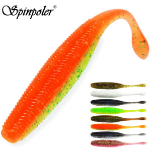 Spinpoler Stick Worm Softbait Fishing Lure Salted Straight Tail 7.5m/9cm/11cm Perfect Plastics Dream Shot Soft Bass 10pcs/Pack