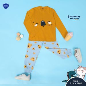 Setelan Baju Tidur Anak Perempuan 2 tahun Set Piyama Anak