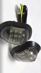 Universal LED Motorcycle Indicator Turn Light Amber Flashing Light Turn Lamp 12V Waterproof Flasher Rear Lights Lamp Accessories