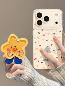 YOUSIDUN | Transparent Magnetic Adsorption Phone Case With Stand