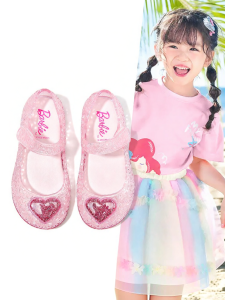 Barbie(Barbie Collector) | Dép Jelly Đế Mềm Phong Cách Công Chúa Cho Bãi Biển Và Nước