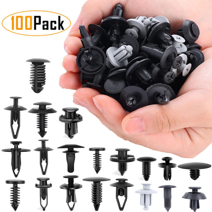 Pcs Mixed Sizes Car Fastener Clips Rivet Pin Snap Nylon Door