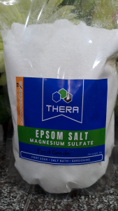 THERA EPSOM SALT MAGNESIUM SULFATE FOOT SOAK SALTH BATH DETOX 1KG