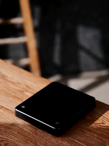 【New Arrival】 Mini Coffee Scale W/ Timer Rechargeable 3kg/0.1g Espresso Scale LCD Portable Digital Kitchen Scale Espresso Coffee Scale