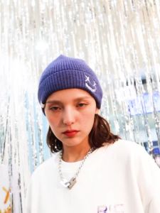 Clown Design Knit Hat