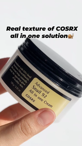 COSRX Advanced Snail 92 All In One Cream 100g - Anti-Aging Moisturizer 92% Snail Mucin Nourishing & Repairing Improves Fine Lines & Wrinkles for All Skin Types