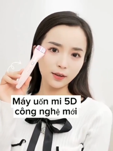 Máy Đẩy CuộN Lông Mi 5D Mẫu Mới Dụng Cụ Kẹp Lông Mi Uốn Lông Mi Bằng Điện Tự Nhiên Định Hình Bền Lâu Dụng Cụ Thần Thánh Uốn Uốn Lông Mi Bằng Điện . Máy Uốn Mi Nhiệt 5D Thông Minh Tự Nhiên Lâu Trôi
