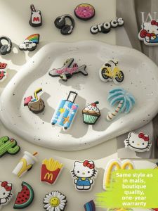 FENKAN | Removable KT Cat Clog Decorative Charms
