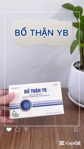 Viên Uống Bổ Thận YB Hỗ Trợ Cải Thiện Sinh Lý Nam Giới Bổ Thận Tráng Dương - Hộp 30 viên