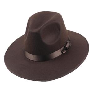 gumahus | English Style Wool Felt Hat for Men and Women