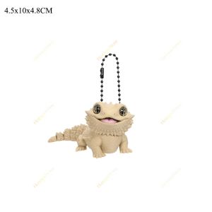 Tượng Thằn Lằn Râu In 3D - Đồ Trang Trí Để Bàn Hình Bò Sát Dễ Thương Dành Cho Người Yêu Động Vật Quà Tặng Trang Trí Nhà Cửa