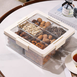 Living Room Divided and Sealed Candy Tray