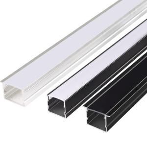 Black LED U-type Aluminum Light Channel