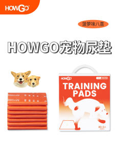 Howgo Dog Diapers Urine Pad Pet Thickened Instant Suction Print Baby Diapers Dogs and Cats Suction Pad Water Hose Sticky Strip