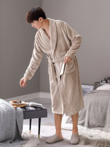 JIALEFEN | Thick Flannel Winter Robe